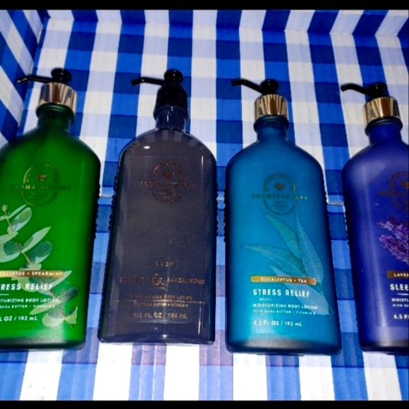 Bath & Body Works along therapy hydrating lotions